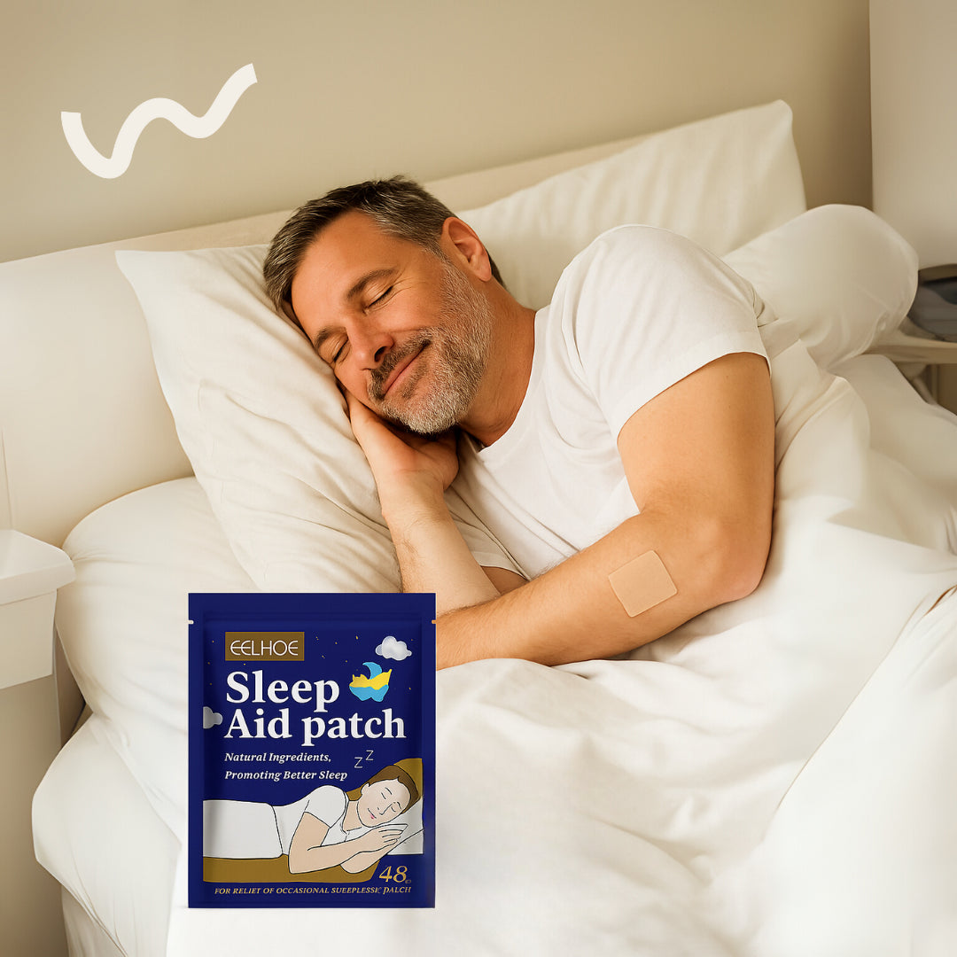 Caixa de adesivo terapêutico SLEEP PATCH™ c/ 48 unidades - SONO REPARADOR SEM REMÉDIOS