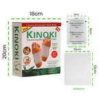 Caixa de adesivo DETOX FLOWAH™ c/ 30 unidades – DESINTOXICAÇÃO PELOS PÉS