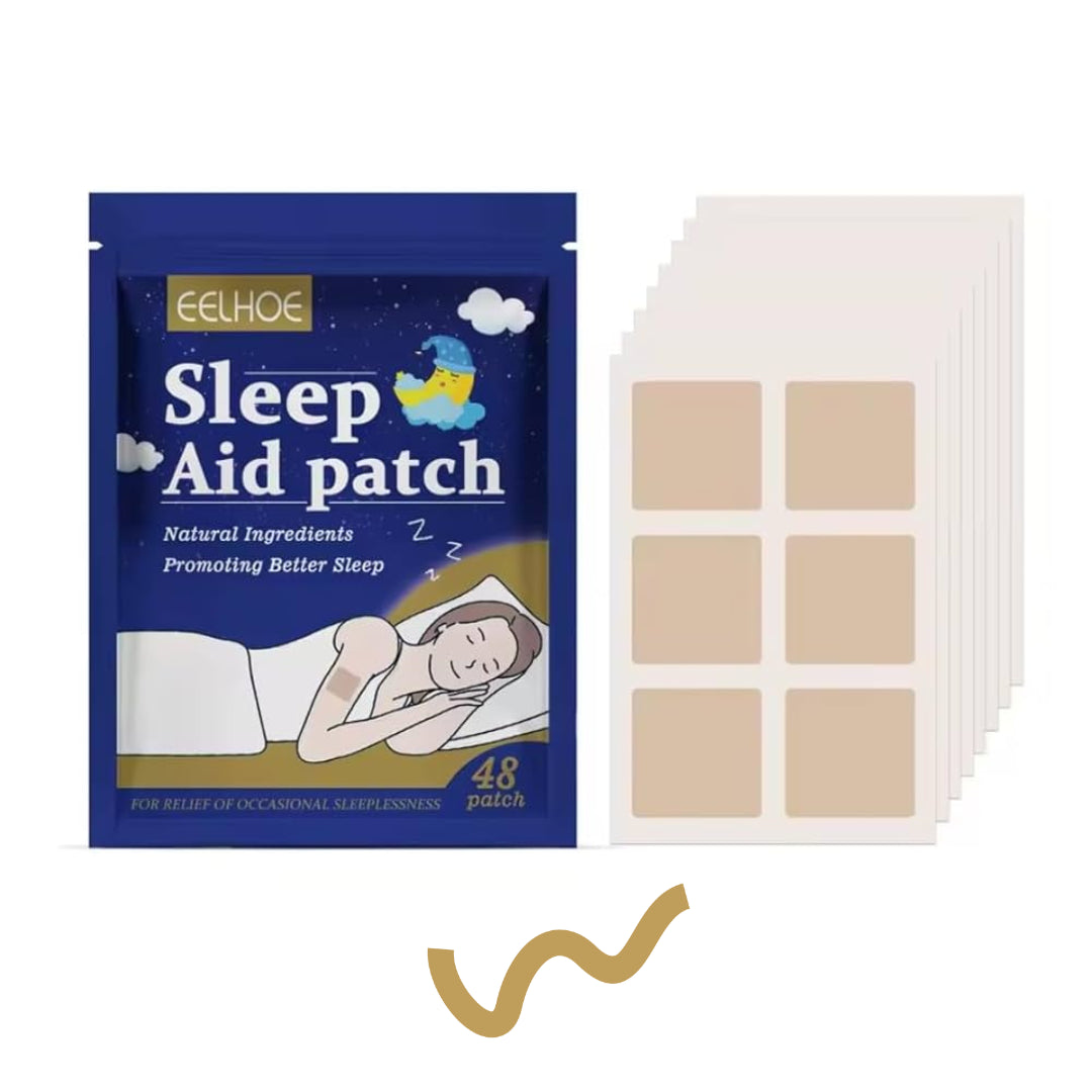 Caixa de adesivo terapêutico SLEEP PATCH™ c/ 48 unidades - SONO REPARADOR SEM REMÉDIOS