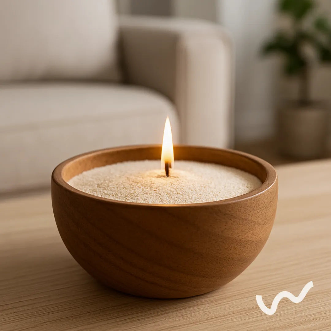 Vela de Areia Flowah™-  Viva a experiência.