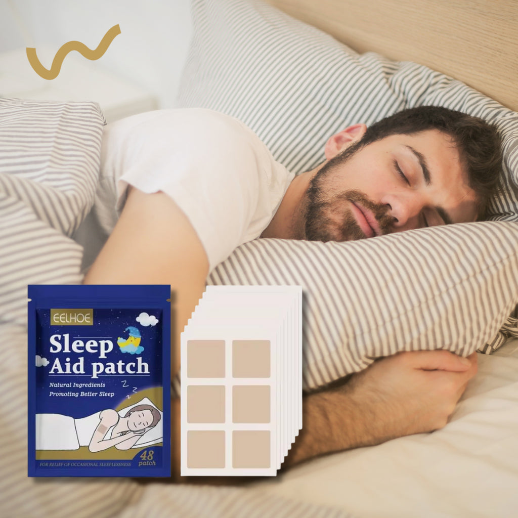 Caixa de adesivo terapêutico SLEEP PATCH™ c/ 48 unidades - SONO REPARADOR SEM REMÉDIOS