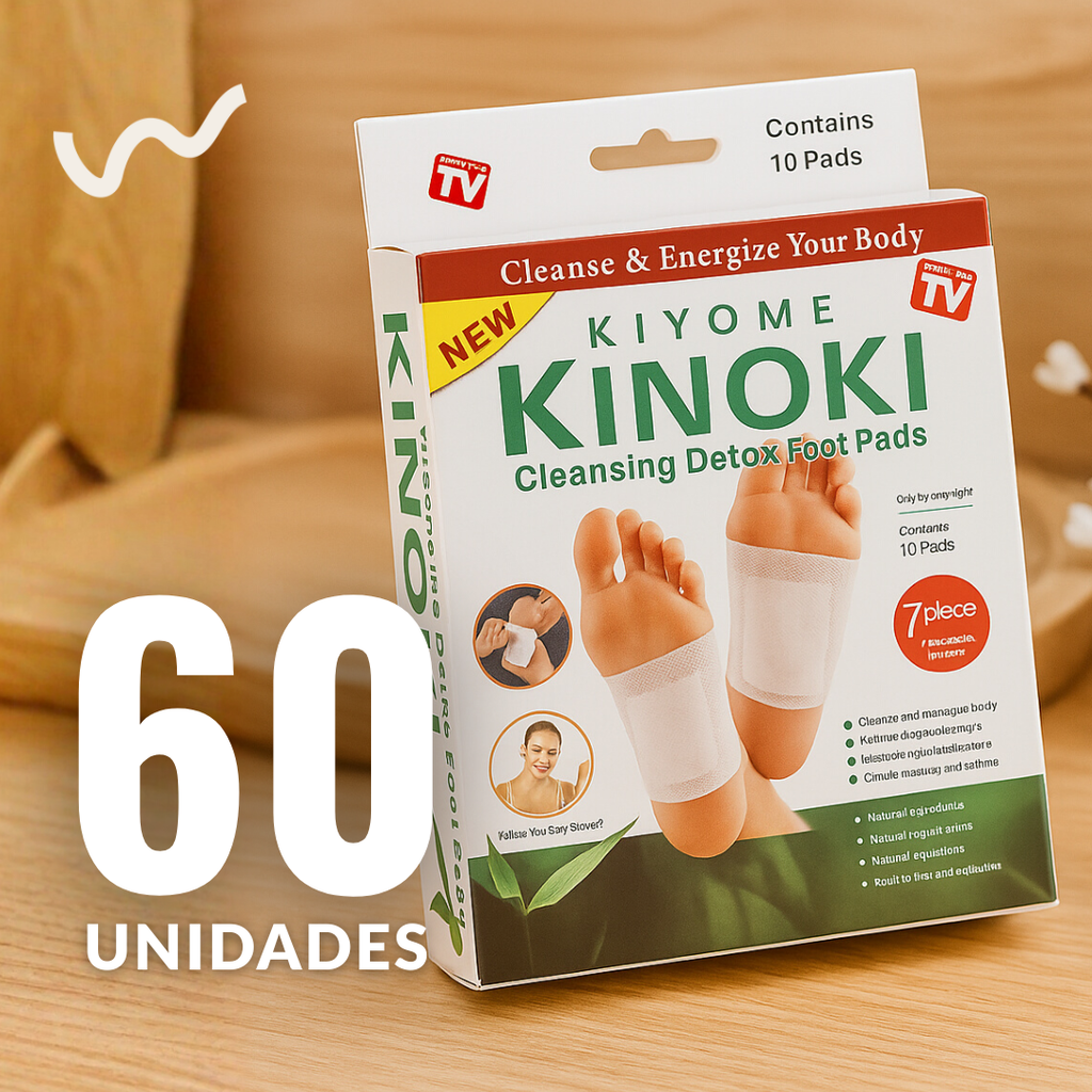 Caixa de adesivo DETOX FLOWAH™ c/ 30 unidades – DESINTOXICAÇÃO PELOS PÉS