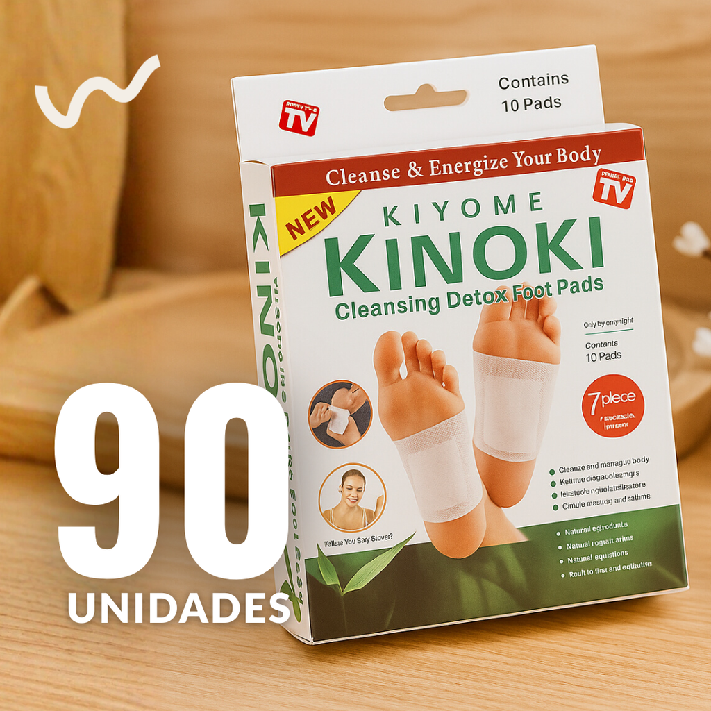 Caixa de adesivo DETOX FLOWAH™ c/ 30 unidades – DESINTOXICAÇÃO PELOS PÉS