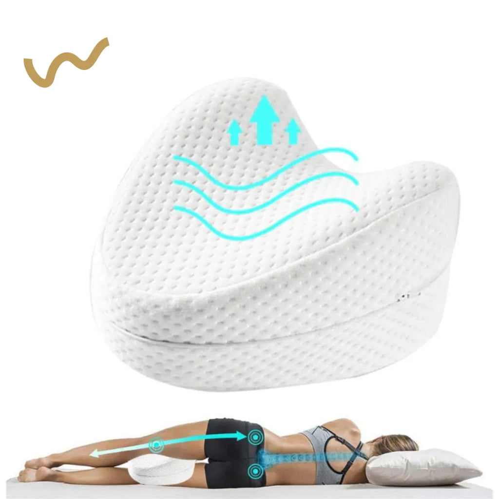 Almofada Ortopédica Para Pernas - Durma sem Dor e Acorde Renovado