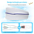 Almofada Ortopédica Para Pernas - Durma sem Dor e Acorde Renovado