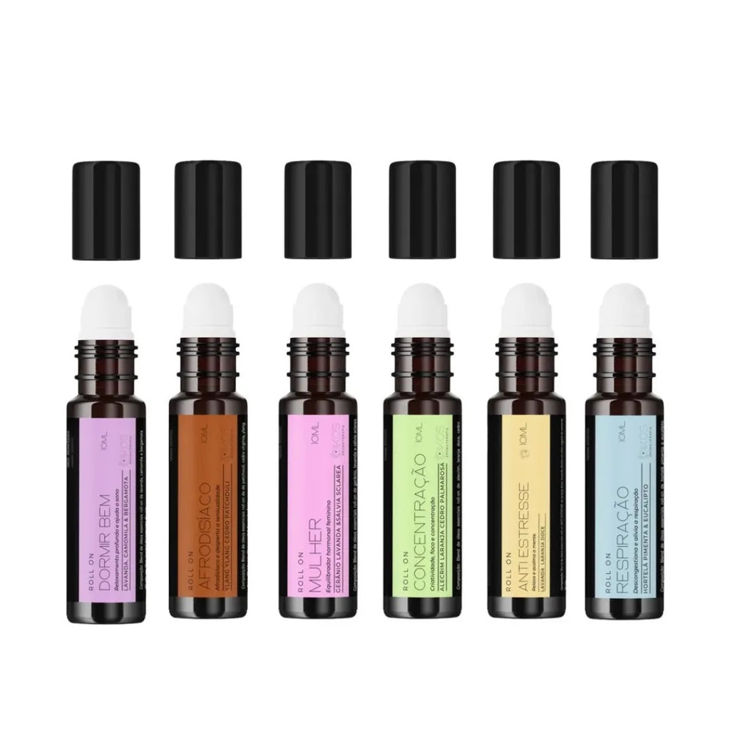 6 Blends Terapêuticos Roll-on - OIKOS