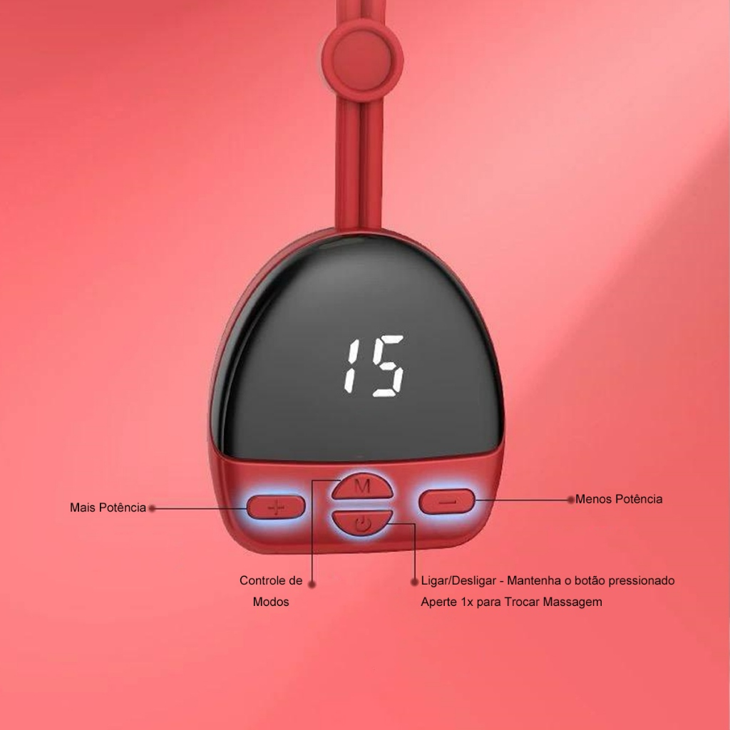 Massageador Aparelho Portátil EMS