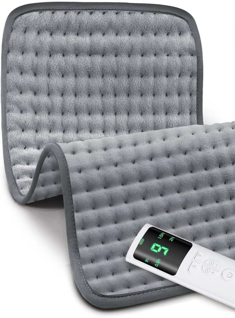 Almofadas De Aquecimento Elétricas Para Costas , Abdômen , Ombros , Joelhos , Braços E Pernas , Alívio Da Dor , Fisioter